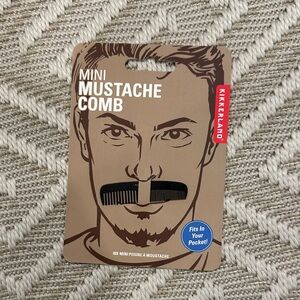 Mini Mustache Comb *NWT